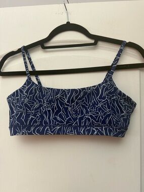 SEFI Active Midnight Blue Silhouette Sports Bra